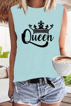 Queen Print Tank Top