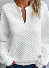 Split Neck Quilted Top