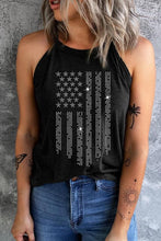 Patriotic eye-catching tank top