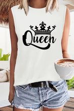 Queen Print Tank Top