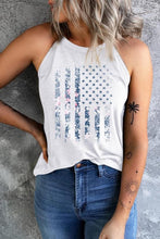 Patriotic eye-catching tank top