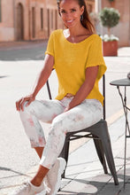Loose Knit Short Dolman Sleeve Sweater