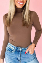High Neck Long Sleeve Top