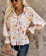 Cakewalk Floral Smocked Blouse